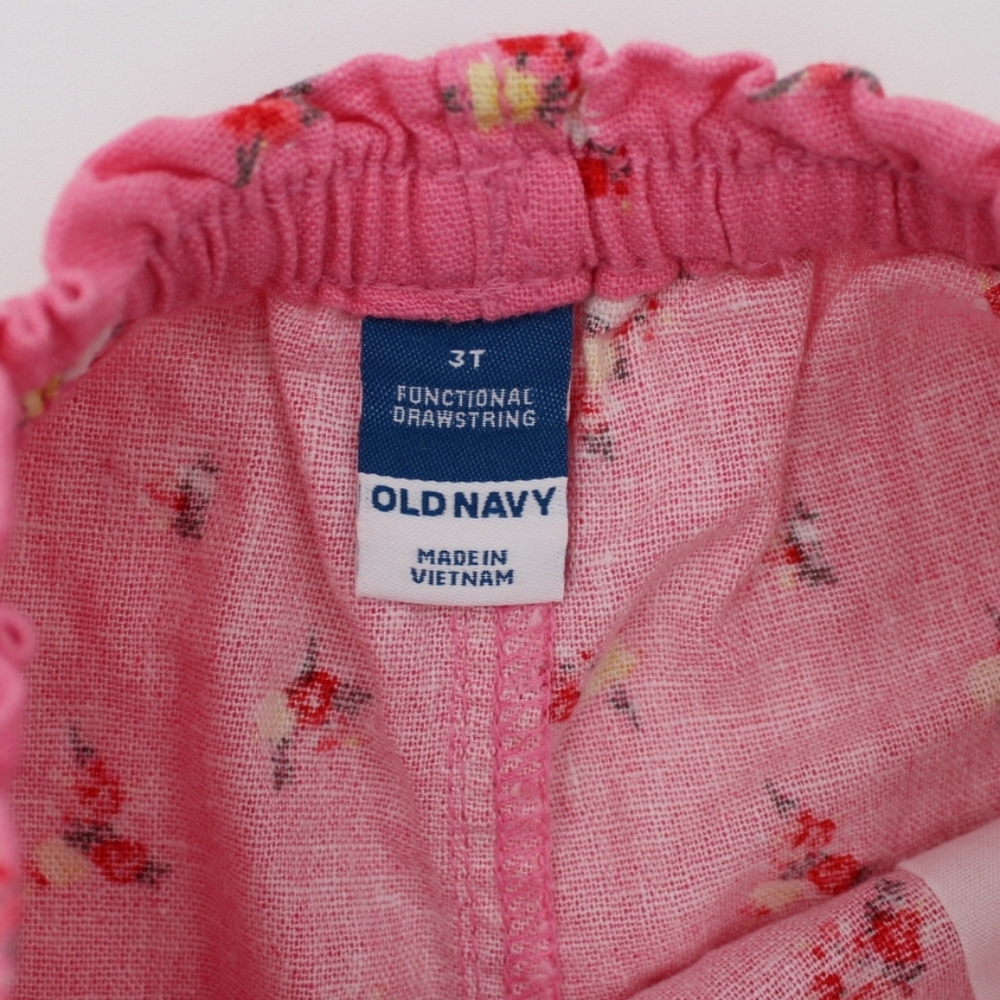 NWT Old Navy Toddler Girls Floral Pull-On Shorts – 3T - Picture 4 of 6